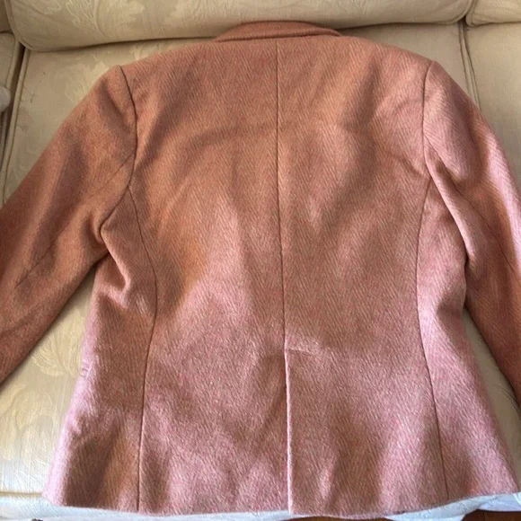 ANTHROPOLOGIE Cartonnier Pink Blazer - Picture 6 of 8